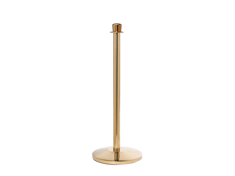 Gold Economy Crown Top Stanchion Post