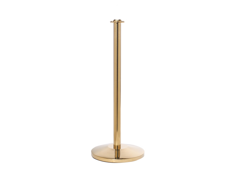 Gold Economy Flat Top Stanchion Post