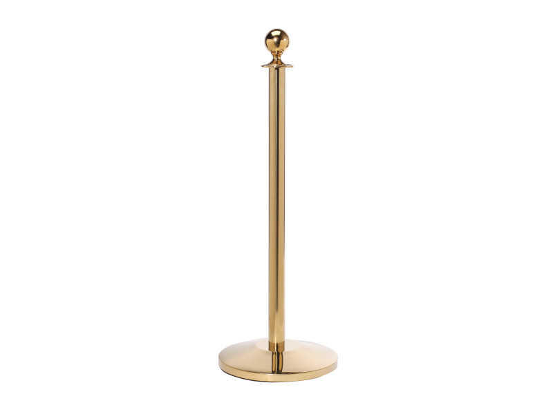 Gold Economy Ball Top Stanchion Post