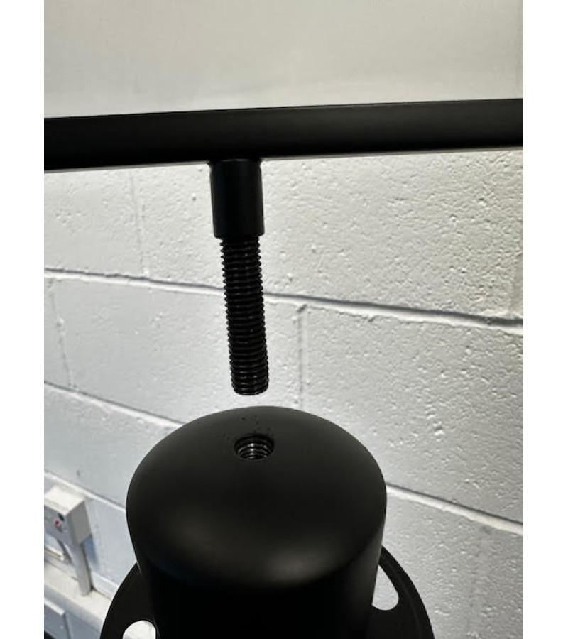 Economy Black Crown Top Stanchion Post