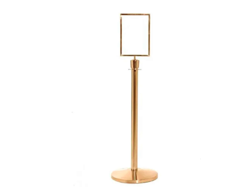 Prestige Gold Sign Post