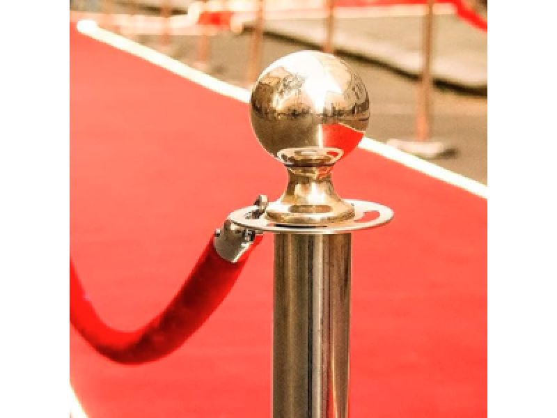 Red Velvet 1.5m Barrier Ropes