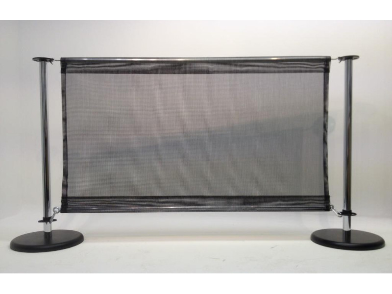 Black Mesh Cafe Banner only