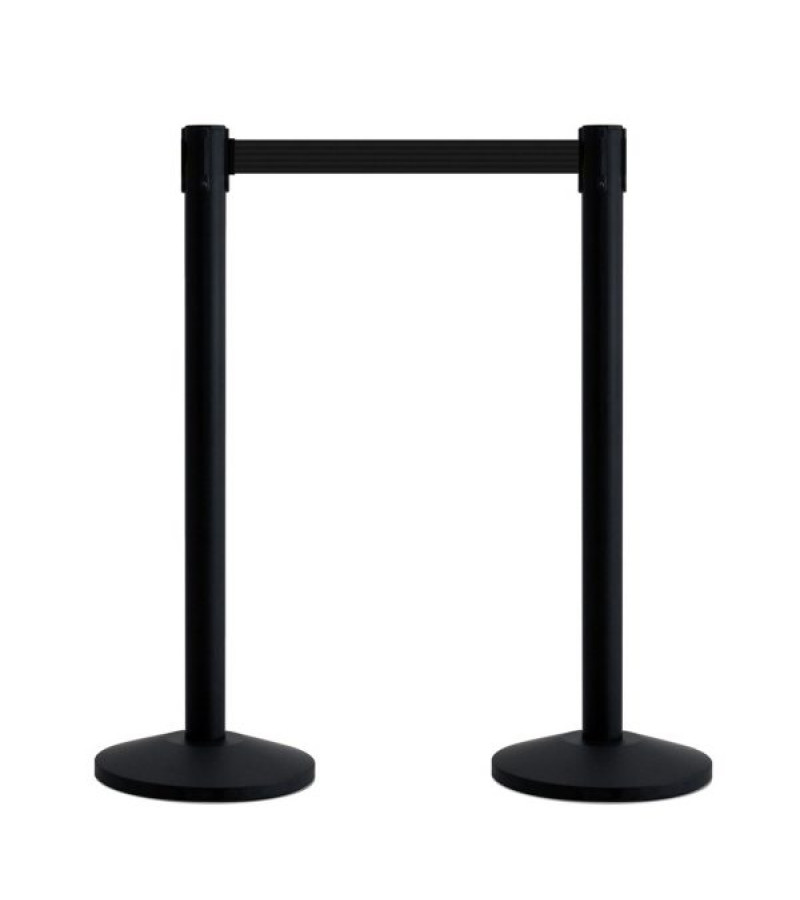 Q-Way Economy Retractable Safety Barrier Pair