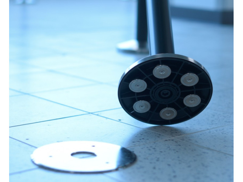 Tensabarrier Magnetic Base Colour Barrier Post 